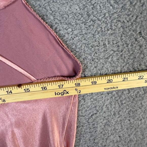 Victoria's Secret Pink Satin maxi length gown large - Picture 5 of 7
